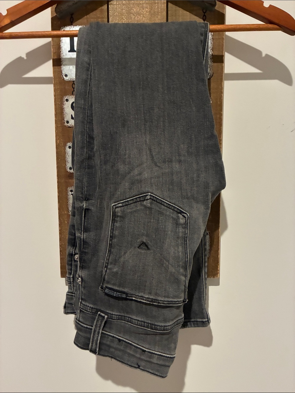 Hudson Jeans Women's Straight Gray Denim